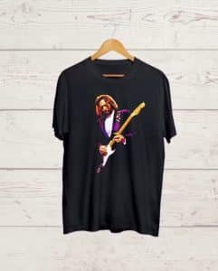 Buy Eric Clapton print Black T shirt