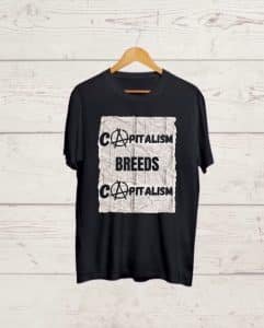Buy Anti Capitalist Black T shirt
