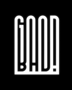 Buy Good Vs Bad Black T shirt