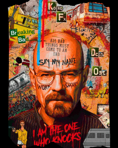 Buy Breaking Bad print Black T shirt