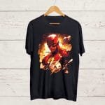 Buy Flash print Black T shirt