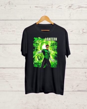 Buy Green Lantern print Black T shirt