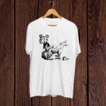 Sukumar Ray print white T shirt