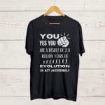 Buy funny quote print Black Tshirt