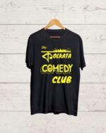 Kolkata Comedy Club print Black Tshirt Kolkata Diaries