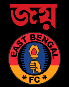 Joy East Bengal print Black T shirt