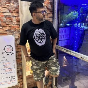Buy Eat the Rich print Tshirt