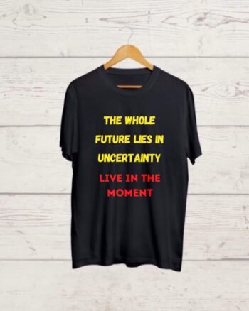 Live in the Moment Black Tshirt