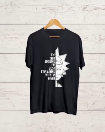 Buy Rick n Morty Black T shirt