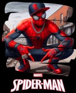 Swag Like Spider-Man Black T shirt