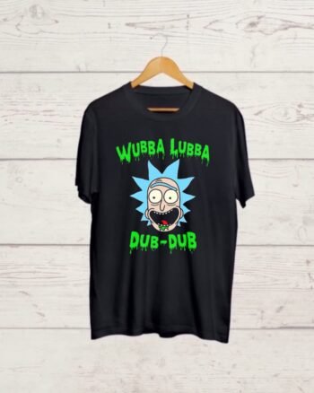 Buy Rick and Morty print Black T shirt