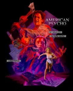 Buy American Psycho print T shirt