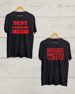 Buy Couple Tees - Pack of 2 Tshirts