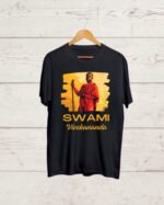Buy Swami Vivekananda Black T shirt