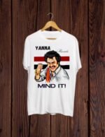 Buy Rajnikanth print White T shirt