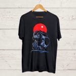 Buy Jai Hanuman print Black T shirt