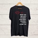 Buy Sad Reality print Black T shirt