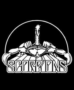 Buy Scorpions Black T shirt