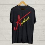 Buy Apolitical print Black T shirt