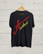Buy Apolitical print Black T shirt