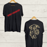 Both side Print Rock Band T shirt