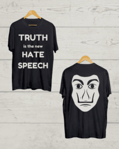 Both side print Anonymous T shirt