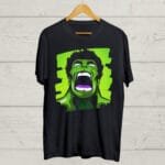 Marvel Comics Hulk print T shirt