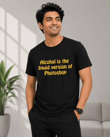 Buy Funny Alcoholic T shirt