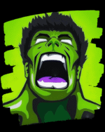 Marvel Comics Hulk print T shirt