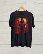 Angry Shiva print Black T shirt Buy Shiva Tee shirt