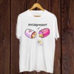 Buy Cute Dogs print white T shirt