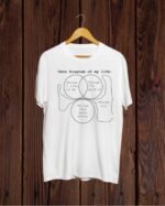Buy Funny memes print white T shirt