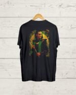 Buy Both side Loki print Black T shirt