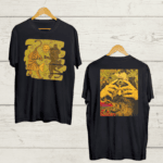 Both side print Psychedelic T shirt