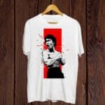 Buy Bruce Lee print white T shirt