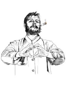 Buy Love Che Guevara white T shirt