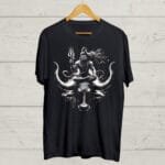 Buy Shiva Black T shirt