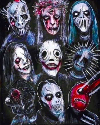 Buy Slipknot Black T shirt