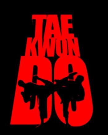 Buy Taekwondo print Black T shirt