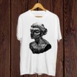 Buy Abstract Lady Round neck T shirt