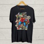 Buy SpiderMan Black T shirt