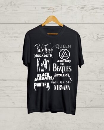 Legends of Rock n Roll Black T shirt