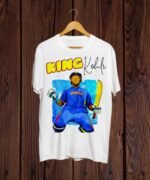 Buy Virat Kohli print white T shirt