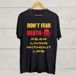 Buy Life Quote Black T shirt