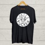 Buy Smile print Black T shirt