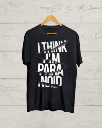 Buy Paranoid Black T shirt