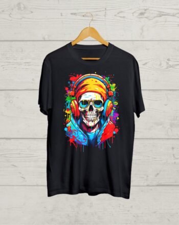 Buy Musical Monkey Black T shirt