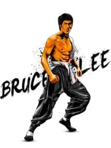 Buy Bruce Lee white T shirt