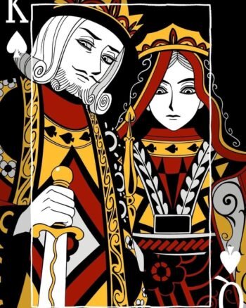 Buy King and Queen Black T shirt