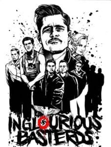 Buy Inglorious Basterds white T shirt